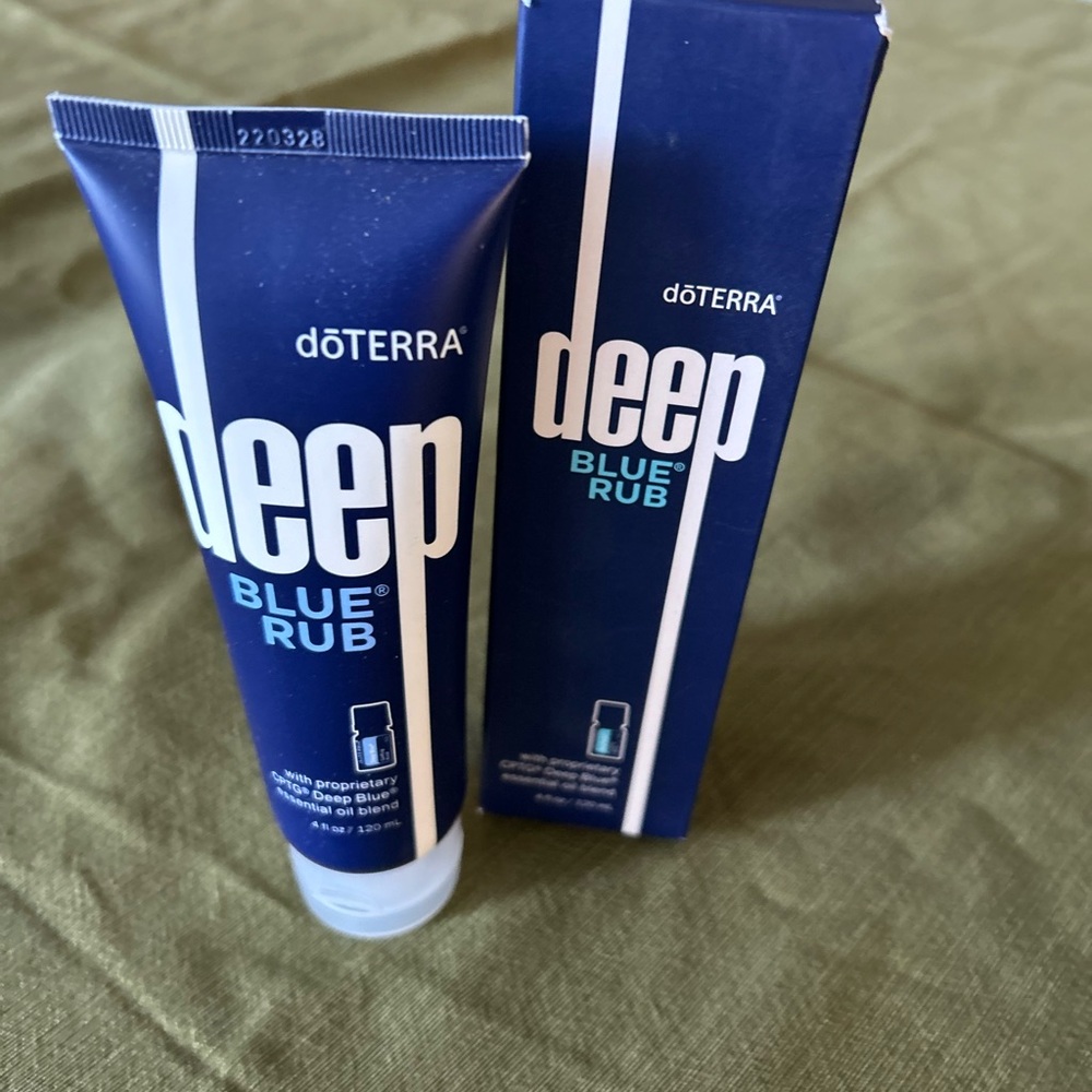 doTerra Deep Blue Rub Unopened $20
Expires March 2025 - Make an offer!